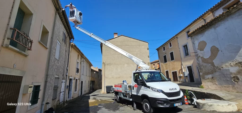 Intervention de Joseph Couverture dans le Gard